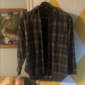 Pendleton Black Jacket with Blue Label
